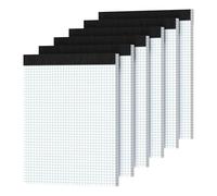 YROHGKPN 6 Pcs a 4 Small Notepads Memos Pad Tearable Graph Paper Note Pad Engineering Notebook for Taking Note Reminders Graph Paper