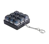 YROHGKPN 9Key Switches Tester for Mechanical Keyboards DustProof Shaft 9Key XDA Translucent Keycap Keychains Switches