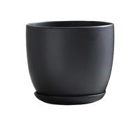 YROHGKPN Black Flower Pots for Indoor Plant Adding a Natural Touch to Your Home or Multiple Size Indoor Plant Lover Pots