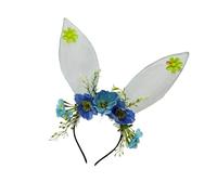 YROHGKPN Breathable Mesh Animal Ears Headband Comfortable Hair Accessory for Easter Celebrations Parties Easter Hare Ears Headband