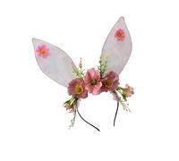 YROHGKPN Breathable Mesh Animal Ears Headband Comfortable Hair Accessory for Easter Celebrations Parties Easter Hare Ears Headband