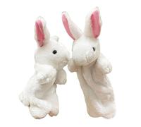 YROHGKPN Bunnies Hand Puppet Plush Hand Puppet Toy Roleplay for Storytelling Imaginative Pretend Play Teaching Preschool Stuffed Animals Plush