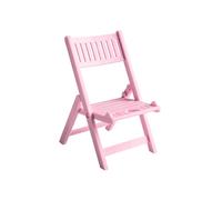 YROHGKPN Chair Shape Phone Holder, Foldable Plastic Desk Stand for Desk - Cute Office Accessory for Video Calls, Watching Movies, Travel - Universal Portable Gift for Women Men