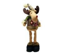 YROHGKPN Christmas Snowflake Checked Stretchable Plush Ornament Holiday Homes Decors for Festival Parties Storage Stretchable Festival Homes Storage Ornament