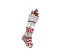 YROHGKPN Christmas Stocking Lovely Snowman Pattern forXmas Tree Hanging Stocking Pendant Candy Bag Christmas Ornament