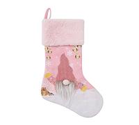 YROHGKPN Christmas Stockings with LED Light 19" Plush Swedish Stocking Decor