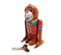 YROHGKPN Clockwork Toy Tumbling Monkey Figure Table Wind-up Spring Iron Boy Girl Birthday Gift Party Favor Ornament Toys for Kids