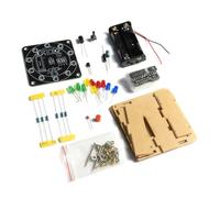 YROHGKPN Creative LED Lottery Wheel Build Your Own Fun & Engaging DIYer Project for Home Use, Students Teens Home Entertainment LED Wheel