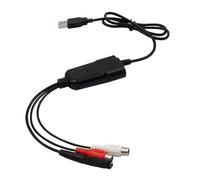 YROHGKPN Efficient USB Auditory Capturing Device for Quick and Simple Recorder Tape to MP3 Transformation USB Auditory Converter