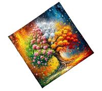 YROHGKPN Elegant Velvets Tablecloth Portables Divination Mats With Mystical Artwork For Spiritual Meditations And Home Decoration Durability Tarots Spread Cloth