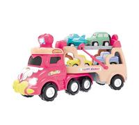 YROHGKPN Foldable Loading Board Double Layer Transport Truck with Inertia Power for Engaging Play Time Convenience and Adventure Toy Car Carrier for Boys and Carrier