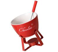 YROHGKPN Fondue Pots Set with Forks Ceramic Butter Warmers Tealight Porcelain Melting for Chocolate Cheese Caramels Candy Tealight Porcelain Melting