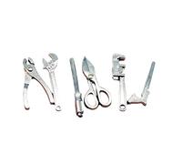 YROHGKPN Genuine Tiny Tool Collection for Model House Displays Accuracy Constructed Mixture Building Participatory Features Realistic Tiny Equipment