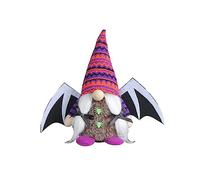 YROHGKPN Halloween Gnomes Plush Scandinavian Tomtes Nisse Swedish Dwarfs Wing Faceless Doll Kitchen Tiered Tray Decorations Halloween Faceless Doll