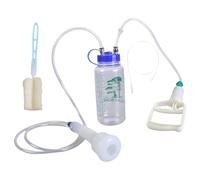 YROHGKPN Handheld Goat Milker Vacuum Pump Light Weight Sheep Goat Cattle Milker for Small Farm and Milk Collection Handheld Milking Pump