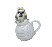 YROHGKPN Light Weight Portables Dog Decoration Resins Figurine with Hand Painted Easy to Moving for Various Space Present Decoration Dog