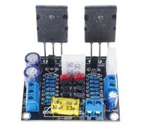 YROHGKPN Low Distortion Single Channel Power Amplifier Board 100W Power 2SC5200+2SA1943 for Home and HiFi Sound Entertainment Board
