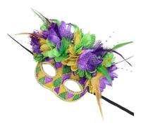 YROHGKPN Masquerade Half Face Halloween Party Carnivals Evening Proms Halloween Masquerade
