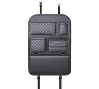 YROHGKPN Multiple Compartment Car Kick Mat Seat Back Organizers Pocket Storage Bag Backseat Storage Pocket for SUV Seat Organizers