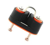 YROHGKPN Pilates Equipment Marine Fast Entry Rope Wire Rowboat Bearing Cams Clamp Cleat Suitable for Secure Attachment Stability Steel Cable Fasteners