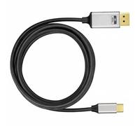 YROHGKPN Plugs and Play USB C to DisplayPort Cable Bidirectional Transmission Supports 8K60Hz Video Aluminum Construction Video