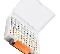 YROHGKPN Portable Battery Storage Case Holds Up to 72 AA or Small Batteries Ideal for Neat and Tidy Permanent Battery Box