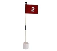 YROHGKPN Portable Golf Practice Flagstick Set with ABS Putting for Indoor Outdoor Training Golf Training Accessories