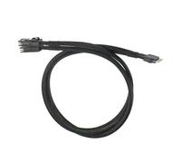 YROHGKPN Professional Slimlines SFF8654 8i to 2xMini 36Pin SFF8087 Cable for Data Storage Solution Data Center Cabling Braide Cable