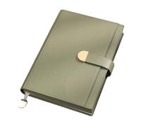 YROHGKPN PU Leather Notebook 300 Pages Lined Hardcover Journal with Button Closure Ribbon Bookmarks for School Portable Writing Notebook