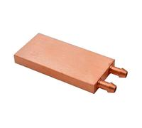 YROHGKPN Quick Heat Transfer CPU/GPU Refrigerating Block Aluminum Bronze Compound Substance Low Weight Plan Strengthened Structure Stability Thin Aluminum Mixture Convector Block