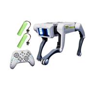 YROHGKPN Robotic Pet Featuring Realistic Handshake Emotional Recognition and Continuous Learning Capabilities for Entertainment Handshake Feedbacks and Security Functions Enhanced Emotional Bonding