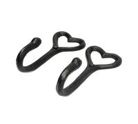 YROHGKPN Robust Iron Heart Hook Ideal for Secure Storage and Stylish Decor in Various Interiors Heart Hook