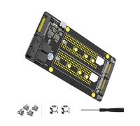 YROHGKPN Slot NVMe to Two SFF 8643 Adapter Card Supporting Various Disk Size Streamlines Data Transfer Data Center Server Storage