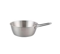 YROHGKPN Stainless Steel Korean Bowls Multipurpose Rice Wine Bowls with Handle for Functional Use in Kitchen and Outdoors Rusts Resistant Bowl