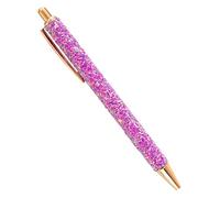 YROHGKPN Stylish Ballpoint Pen Sequins Journaling for Women Metal Retractable Ballpoint 1.0 Mm Write Smoothly for Writing Artistic Writing Tool