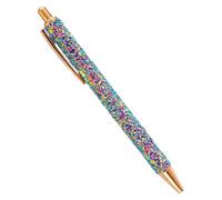 YROHGKPN Stylish Ballpoint Pen Sequins Journaling for Women Metal Retractable Ballpoint 1.0 Mm Write Smoothly for Writing Artistic Writing Tool
