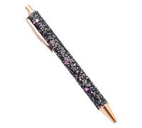 YROHGKPN Stylish Ballpoint Pen Sequins Journaling for Women Metal Retractable Ballpoint 1.0 Mm Write Smoothly for Writing Artistic Writing Tool