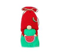 YROHGKPN Summers Gnomes Lemon Faceless Doll Figurine Ornaments for Home Farmhouses Shelf Sitter Kitchen Tiered Tray Decoration Watermelon Gnomes Decorations for Home