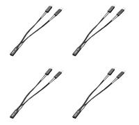 YROHGKPN Sweater Wire Distributor 2Pin Female to 2x Male Link Backs Multiple Device Uniting PVC Insulation Y Divider