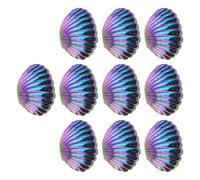 YROHGKPN Vacuum Plated Shell Candy Box For Birthday Celebration And Special Event Portable Rainbows Finish Snacks Container