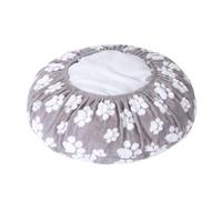 YROHGKPN Washable Pet Bed Cover Round Shape Dog Kitten Cushion Replacement Removable Design for Season Comfort Warm Dog Mattress
