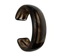 YROHGKPN Wide Geometric Bangle Exaggerated Bangle Statement Accessories Acrylic Texture Suitable for Women Present Acrylic Round