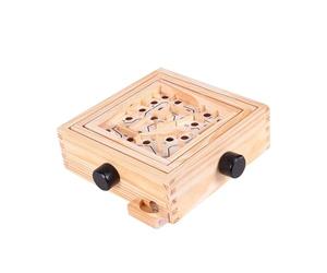 YROHGKPN Wooden Maze Game Walking Bead Puzzle Toy Cognitive Stimulation Fine Motor Skill Development Toy for Family Entertainment Educational Puzzle for Children