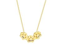 yrozvw Personalized Pet Paw Necklace for Women, Custom 1-6 Names Dog Paw Pendant, Personalized Text Cat Necklace, Gift for Pet Lovers