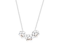 yrozvw Personalized Pet Paw Necklace for Women, Custom 1-6 Names Dog Paw Pendant, Personalized Text Cat Necklace, Gift for Pet Lovers