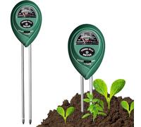 YRPACFB Soil Moisture Meter, Accurate Soil Tester, Ground Moisture Tester, SoilTest Meter for Gardening, Farming and Outdoor Plants, for Indoor and Outdoor Vegetable Bed Gardens Green
