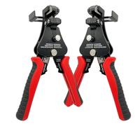 YRREATY Automatic Self-Adjusting Cable Cutter, Wire Stripper& Crimper for Electrical Coaxial Wires Multi-Function