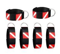 YRREATY Diving Wrist Strap Adjustable Fit with D Ring for Secure Attachment | Adjustable nylon wrist strap with a robust stainless steel D Ring to securely attach cameras and accessories underwater.