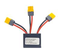 YRREATY Dual Battery Parallel Module for E-Bike, 2B Balancer 10-100VDC | Designed for long range e-bike use, this dual battery module delivers 30A and 10-100VDC compatibility for dependable rides.