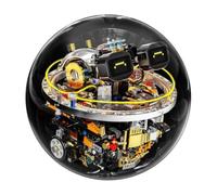 YRREATY Dynamic Electronic Toy Programmable Sci Fi Robot Ball Remote Control Tech Gift for Kids STEM Learning and Play, 1PC
